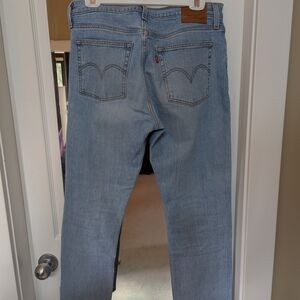 Levi's Blue Straight Leg Jeans Classic Denim